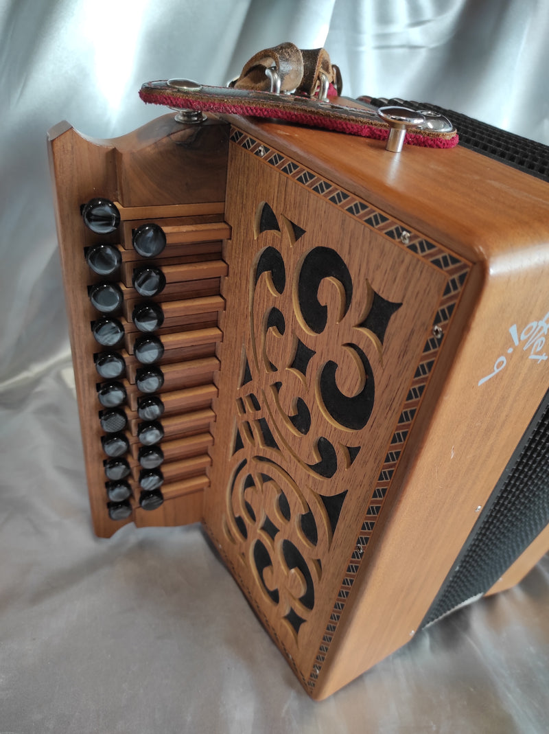 B.Loffet G/C - 3 voix - 2 rangs clavier traditionnel