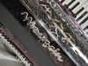 Maugein Pianybal 37 violet pailleté 3 voix musette / 96 basses