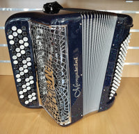 Mengascini Bleu nuit pailleté 3v