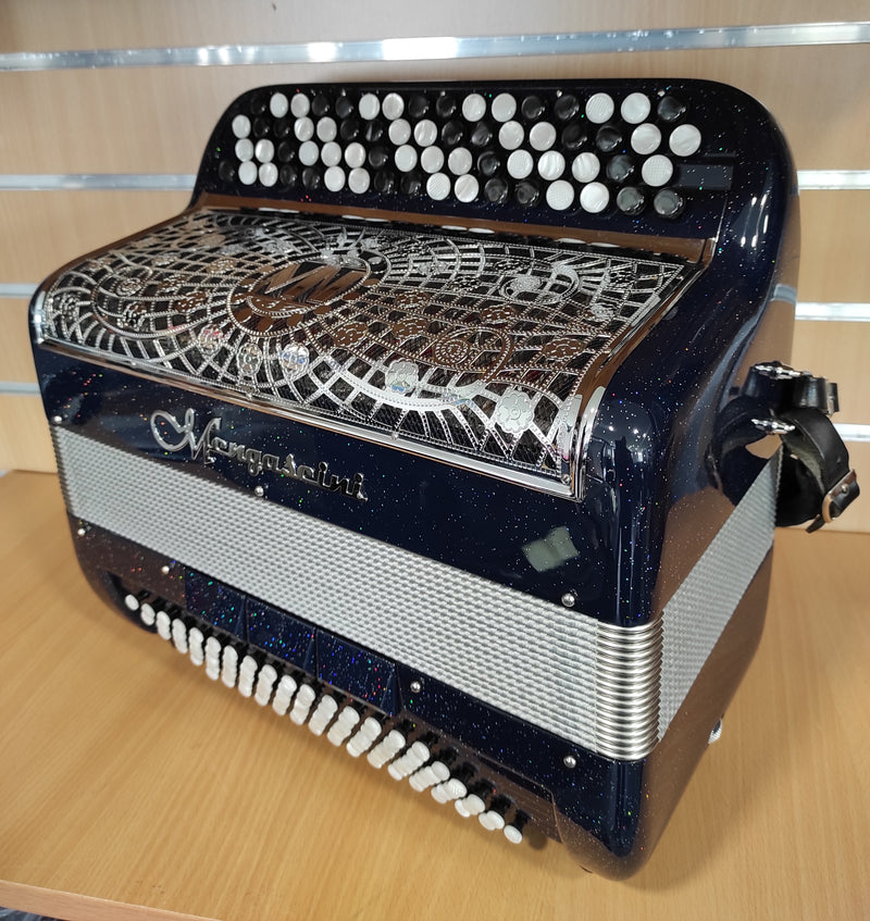 Mengascini Bleu nuit pailleté 3v