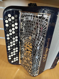 Mengascini Bleu nuit pailleté 3v