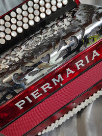 Piermaria rouge Marbré 2 Voix / 80 basses