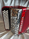 Piermaria rouge Marbré 2 Voix / 80 basses