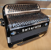 Saltarelle Noir/Or/Déco - 3 Voix Musette