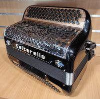 Saltarelle Noir/Or/Déco - 3 Voix Musette